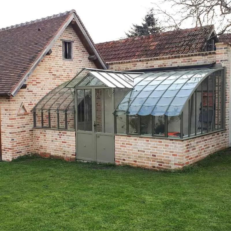 Serre à l'ancienne MONTESQUIEU largeur 2.80 m sur muret