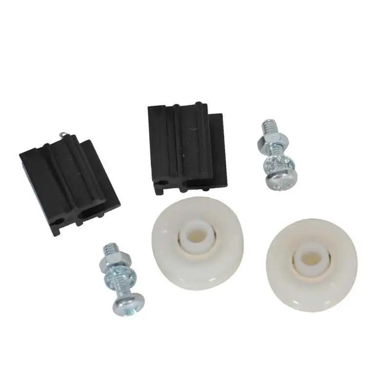 Kit de 2 roulettes et 2 guides de porte NATURA
