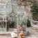 Serre de jardin LAMS Allium 4,90 m², coloris aluminium naturel, verre trempé 3 mm