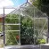 Serre de jardin LAMS Allium 7,30 m², coloris aluminium naturel, verre trempé 3 mm