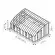 Serre CHAMBORD largeur 3,70 m sur muret