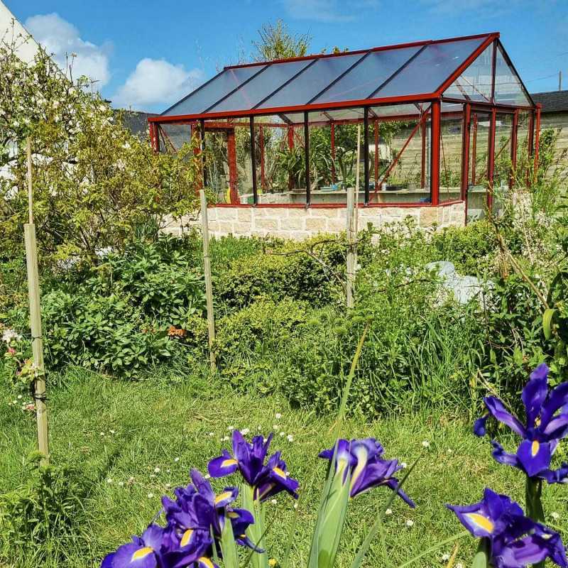 Serre LUXIA Sur Muret Largeur 3.09 m