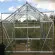 Serre de jardin LAMS Laurus 8,10 m², coloris aluminium naturel, verre trempé 3 mm