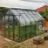 Serre de jardin LAMS Aloé 9,70 m², coloris vert, verre trempé 3 mm