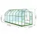 Schéma serre de jardin LAMS Aloé 9,70 m², verre trempé 3 mm