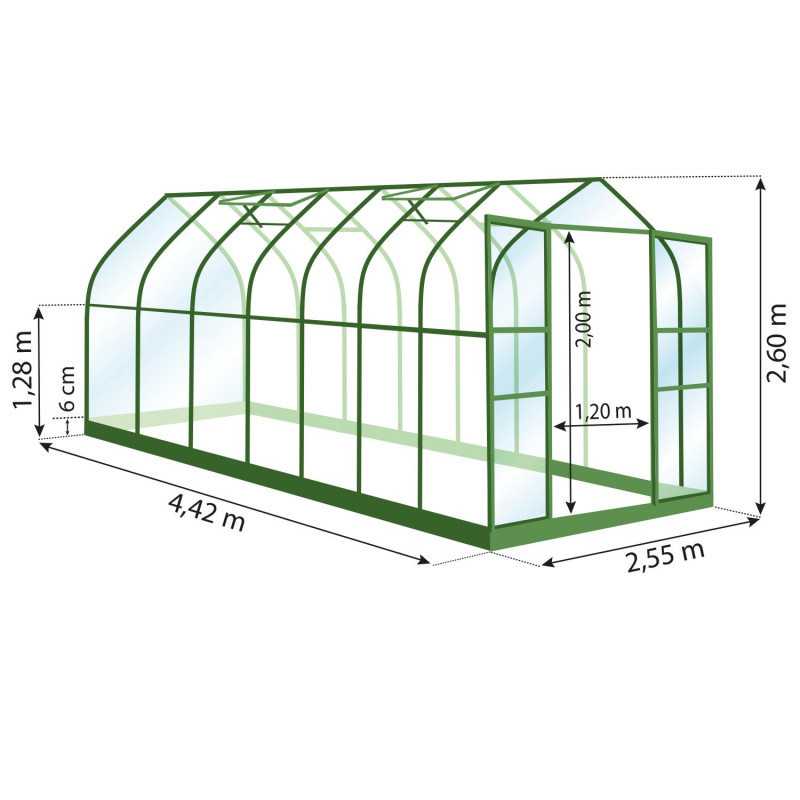 Serre ALOÉ 11,30 m²