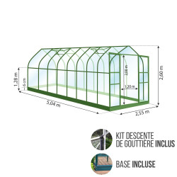 Serre ALOÉ 12,90 m²