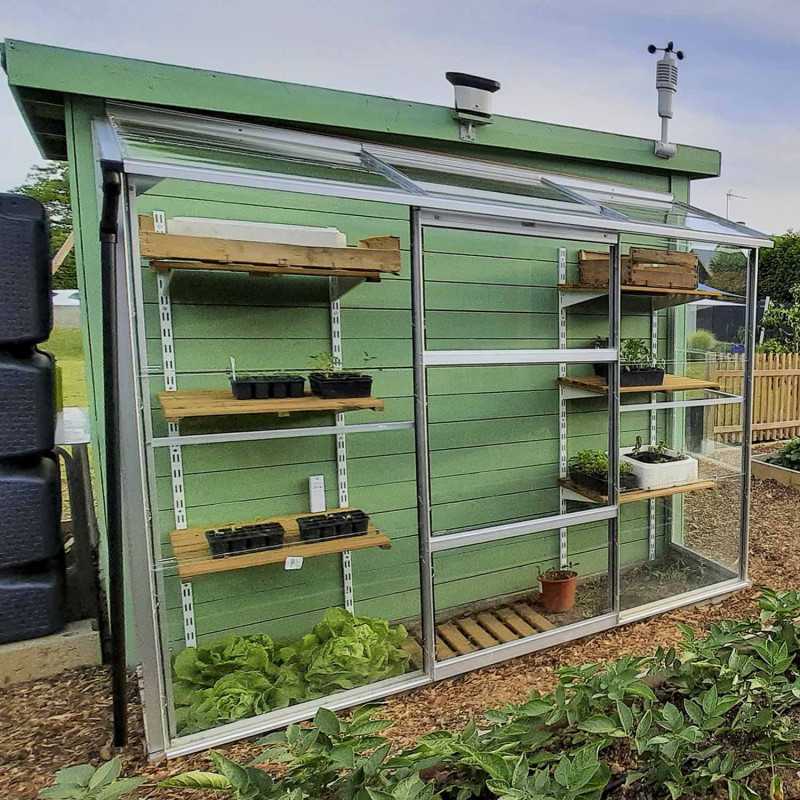 Serre adossée MÉLISSA 1,30 m²