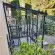 Serre de jardin LAMS Mélissa 2,50 m², coloris gris anthracite, verre trempé 3 mm
