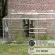 Serre de jardin LAMS Mélissa 7,20 m², coloris aluminium naturel, verre trempé 3 mm, base et descente de gouttière incluses