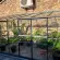 Serre de jardin LAMS Mélissa 7,20 m², coloris aluminium naturel, verre trempé 3 mm