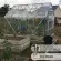 Serre de jardin LAMS Laurus 8,10 m², coloris aluminium naturel, verre trempé 3 mm, base et descentes de gouttière incluses