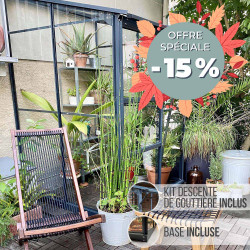 Serre adossée MÉLISSA 1,70 m²