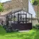 Serre CLASSIQUE largeur 2,75 m sur embase aluminium