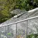 Serre de jardin LAMS Laurus 4,90 m², coloris aluminium naturel, verre trempé 3 mm, lucarne de toiture