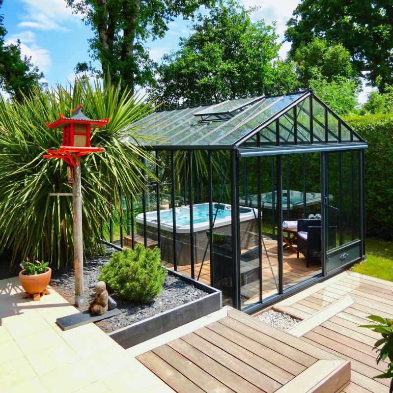 Serre LUXIA Rétro largeur 3,09 m