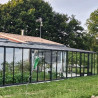 Serre LUXIA adossée largeur 3,06 m