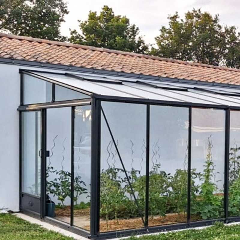 Serre LUXIA adossée largeur 3,06 m