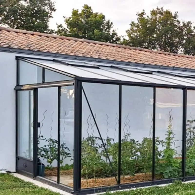 Serre LUXIA adossée largeur 3,06 m