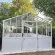 Serre CLASSIQUE largeur 3,50 m sur embase aluminium