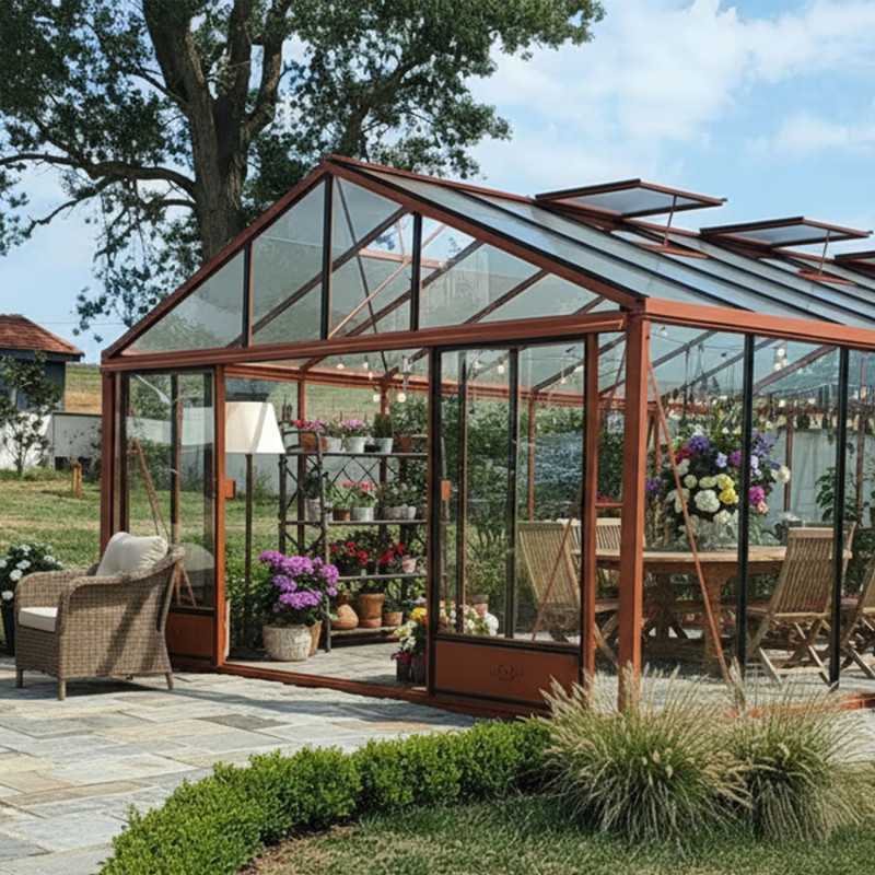 Serre SUPRA largeur 4,60 m