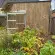 Serre de jardin LAMS Mélissa 0,90 m², coloris aluminium naturel, verre trempé 3 mm