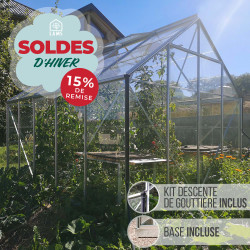 Serre CARVI 8,10 m²