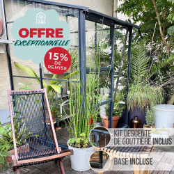 Serre adossée MÉLISSA 1,70 m²