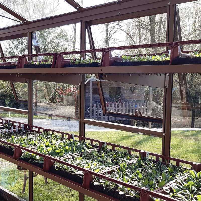 Serre SUPRA largeur 3,80 m