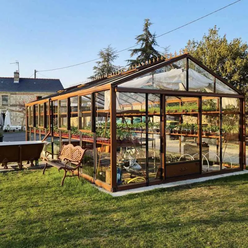 Serre SUPRA largeur 3,80 m