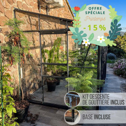 Serre adossée MÉLISSA 7,20 m²