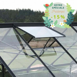 Lucarne de toiture pour serres NATURA