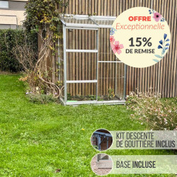 Serre adossée MÉLISSA 0,90 m²