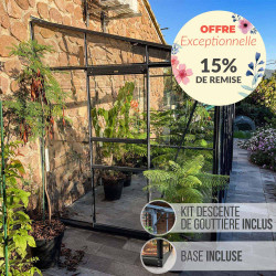 Serre adossée MÉLISSA 7,20 m²