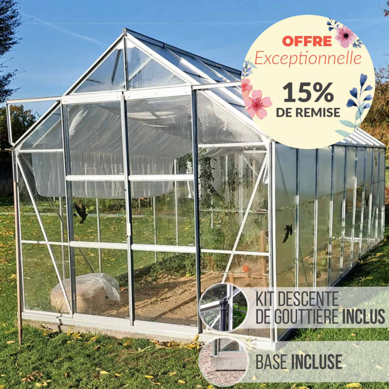 Serre LAURUS 14,40 m²