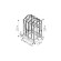 Serre CLASSIQUE largeur 1,20 m sur embase aluminium