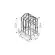 Serre CLASSIQUE largeur 1,20 m sur embase aluminium