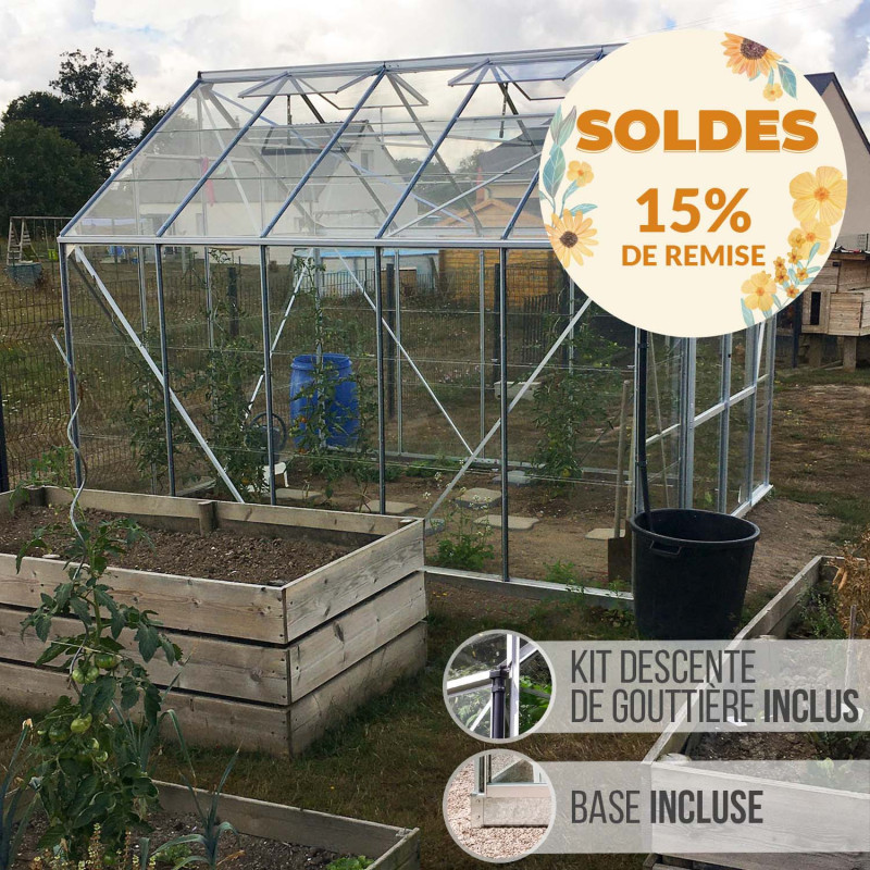 Serre LAURUS 8,10 m²