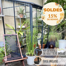 Serre adossée MÉLISSA 1,70 m²