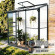 Serre de jardin LAMS Mélissa 1,30 m² – Verre trempé