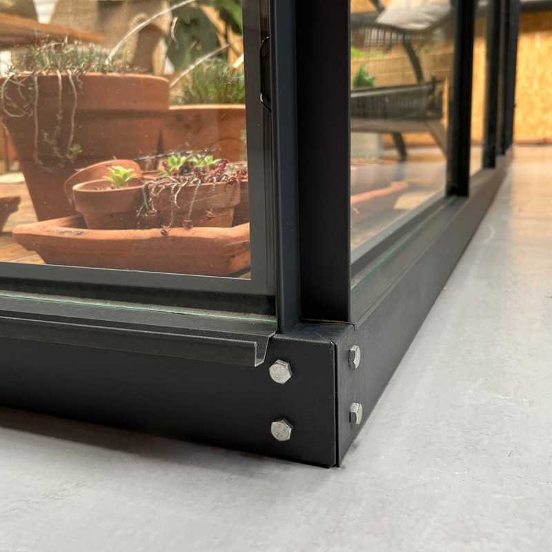 Base pour serres Natura, coloris gris anthracite