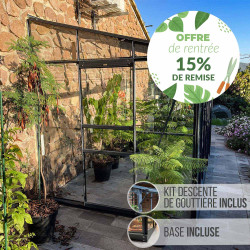 Serre de jardin LAMS Mélissa 7,20 m² – Verre trempé