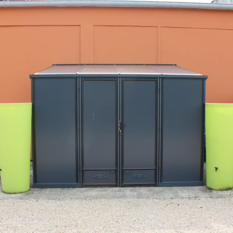 Abri LUXIA adossée reconditionné 2,32 x 3,09 m