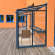 Serre reconditionnée LUXIA adossée 1,58 x 2,36 m