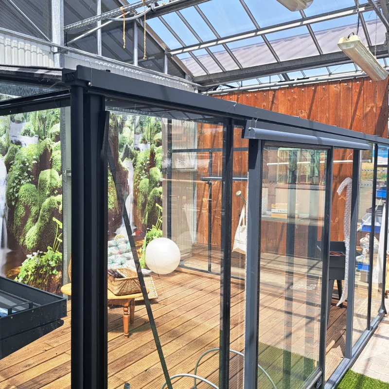 Serre reconditionnée LUXIA adossée 3,06 x 4,57 m
