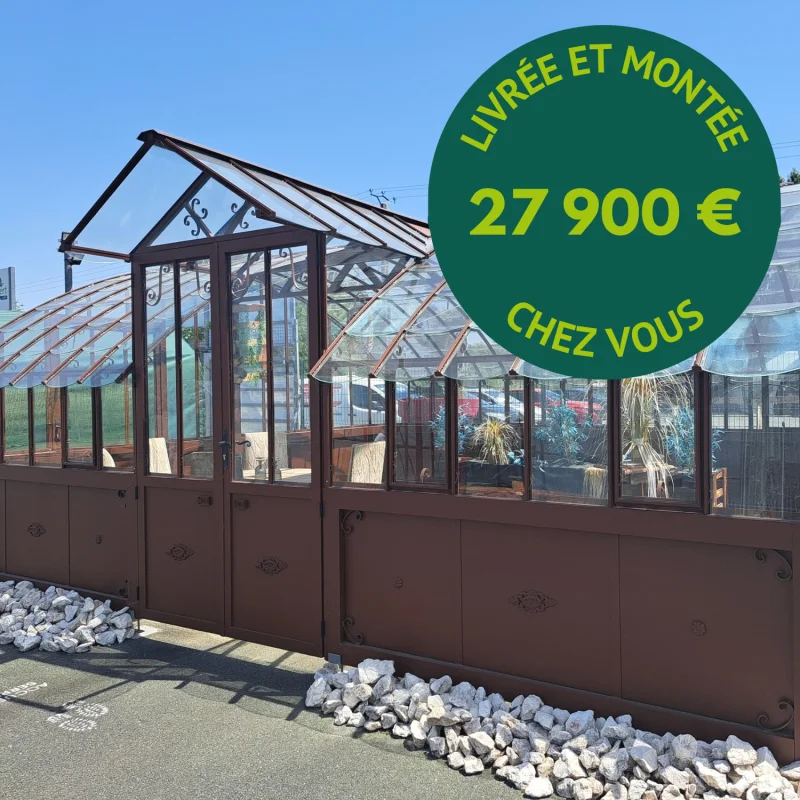 Serre reconditionnée AMBOISE 5,60 x 6,05 m