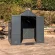 Abri de jardin LAMS Laurus 4,90 m², coloris gris anthracite, panneaux composites 3 mm