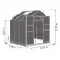 Schéma abri de jardin LAMS Laurus 4,90 m², panneaux composites 3 mm