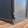 Abri de jardin LAMS Laurus 8,10 m², coloris gris anthracite, panneaux composites 3 mm, base incluse