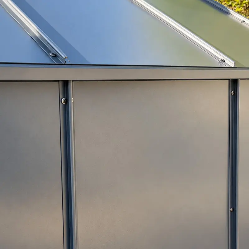 Abri de jardin LAMS Laurus 8,10 m², profilés de fixation